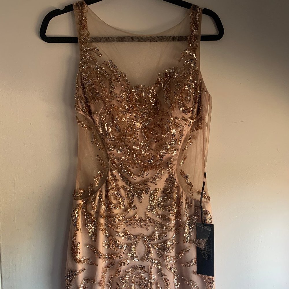Crystal beaded and sequin Couture Dress, Atria